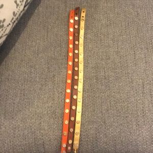 Tory Burch leather bracelet